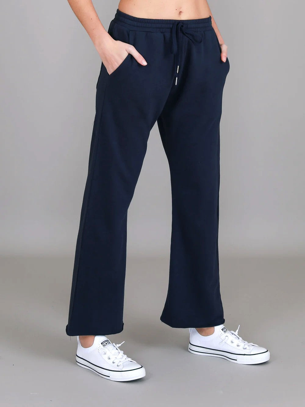3rd Story - Flinders Wide Leg Sweatpants Ink