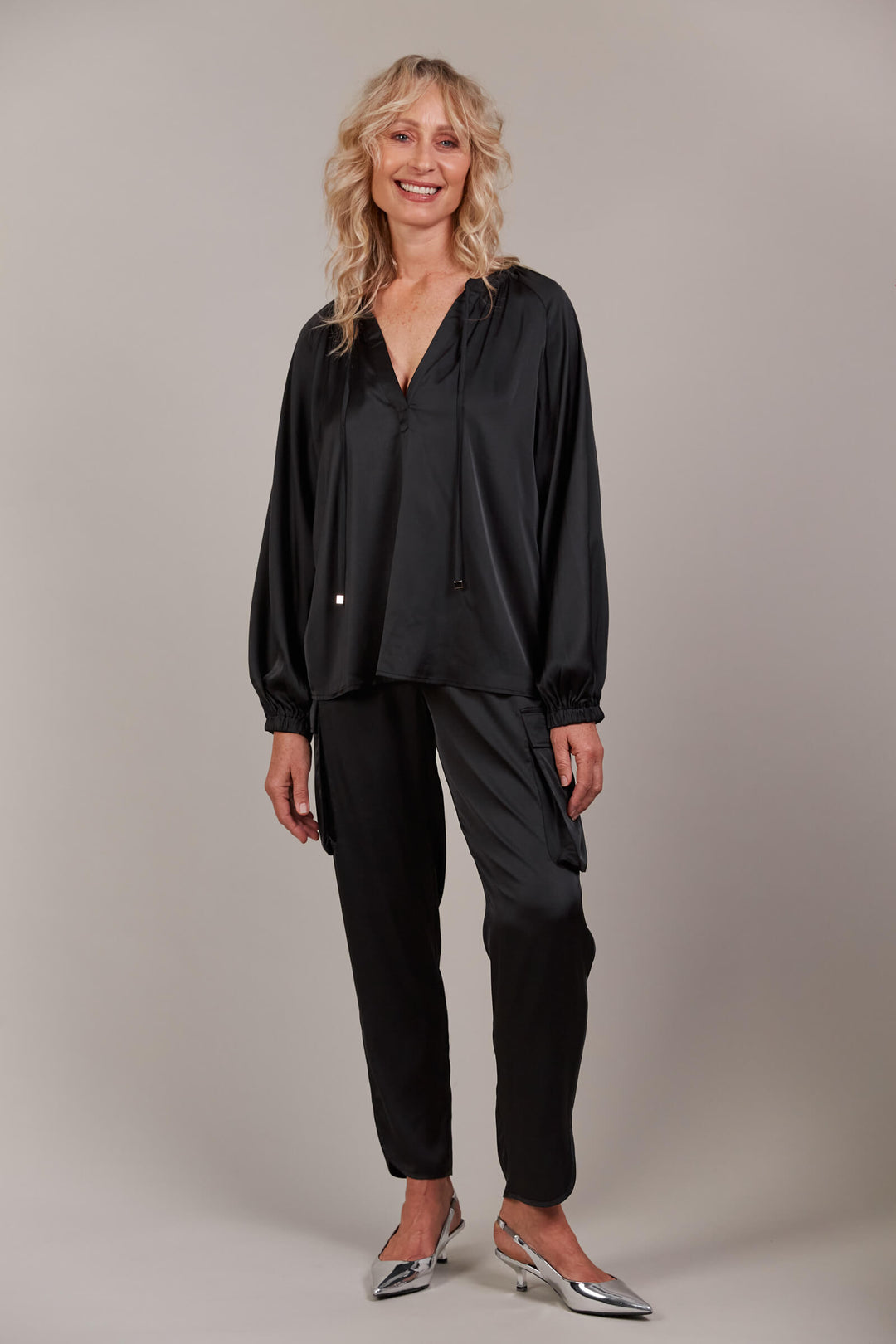 Eb & Ive - Ivy Blouse Black