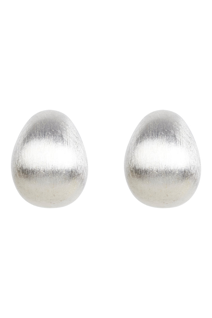 Eb & Ive - Heritage Satin Earring Silver Drop