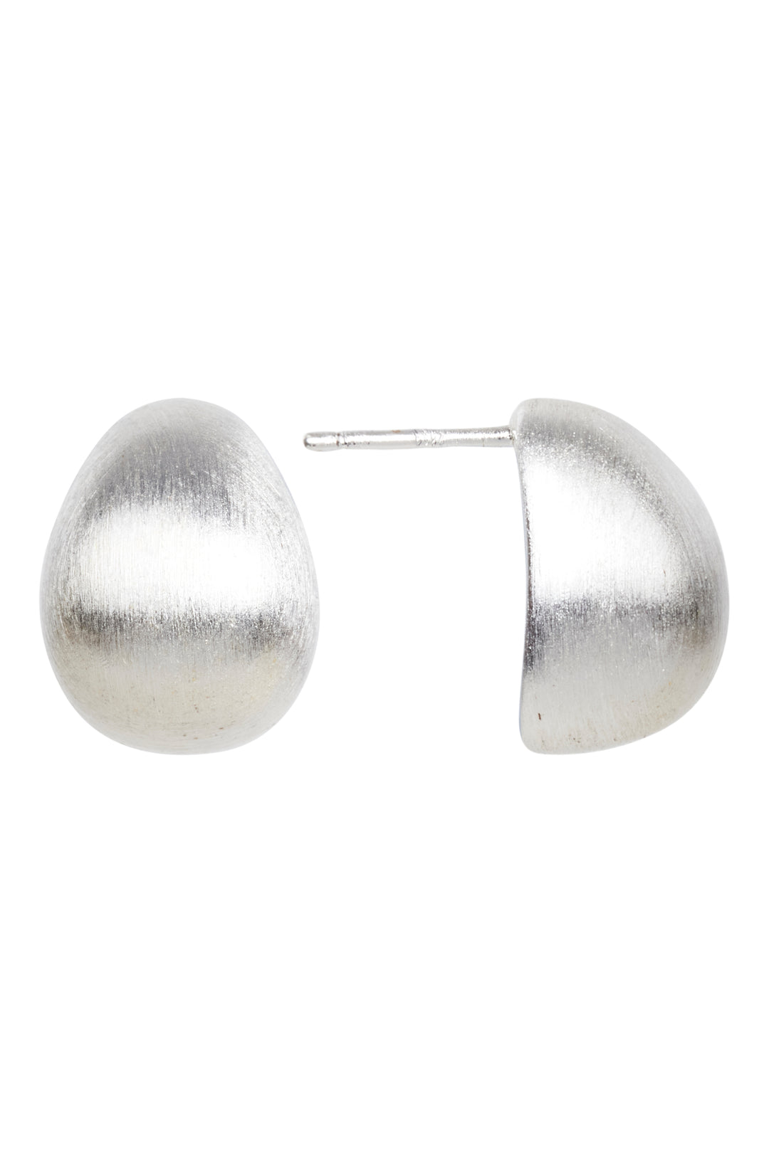 Eb & Ive - Heritage Satin Earring Silver Drop