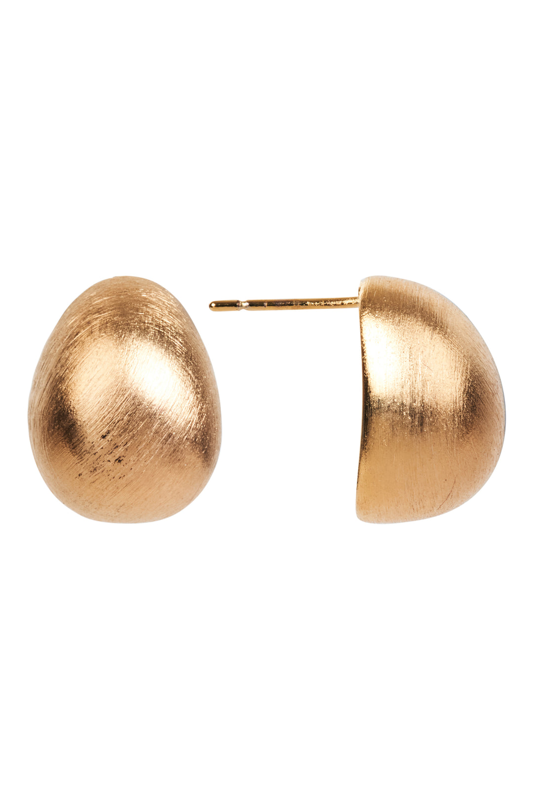 Eb & Ive - Heritage Satin Earring Gold Drop