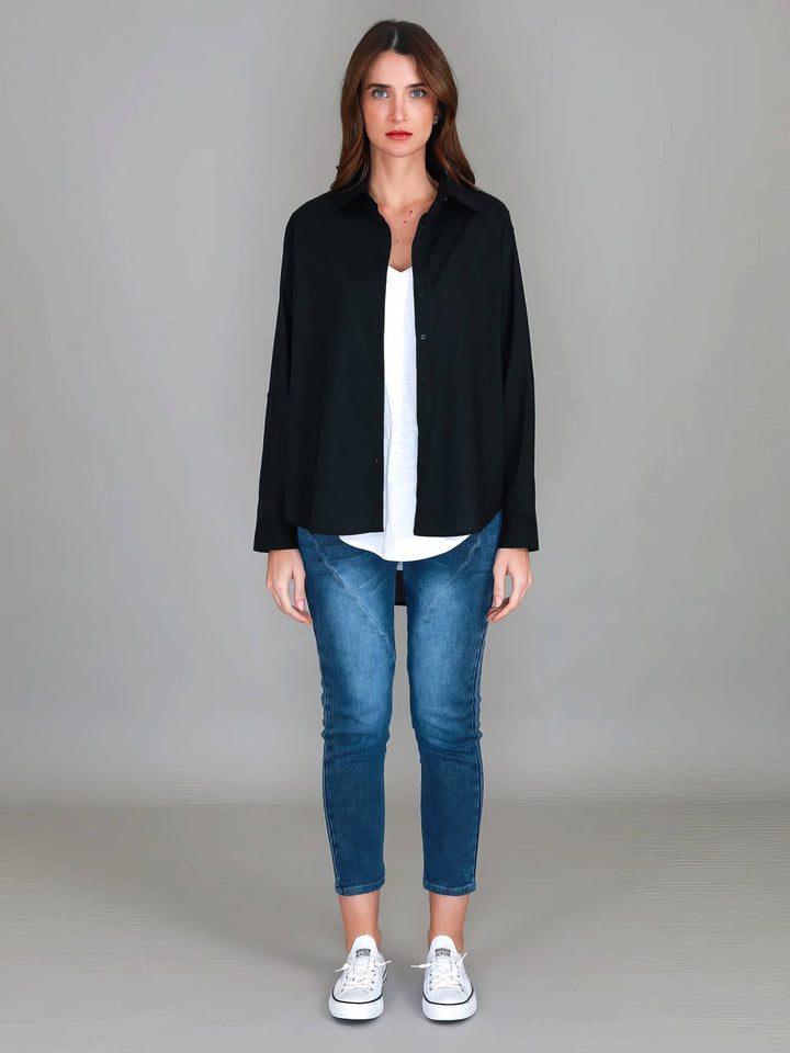 3rd Story - Croydon Shirt Black