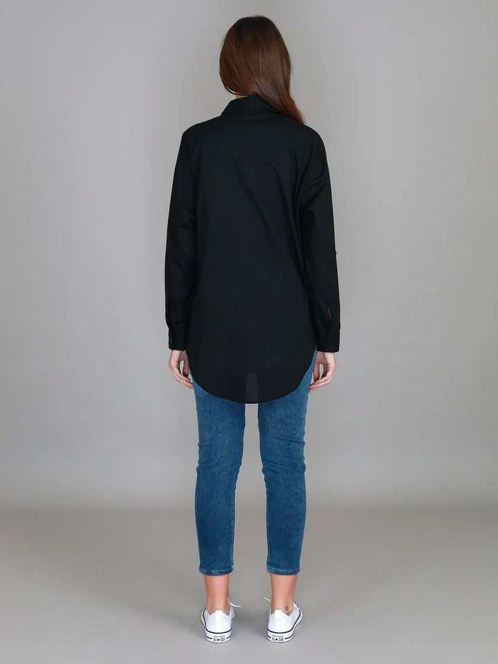 3rd Story - Croydon Shirt Black