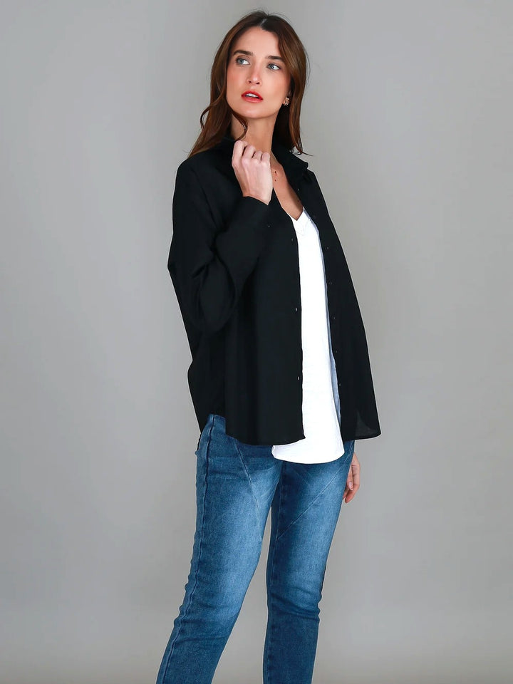 3rd Story - Croydon Shirt Black