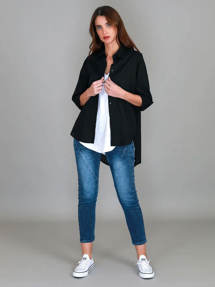 3rd Story - Croydon Shirt Black