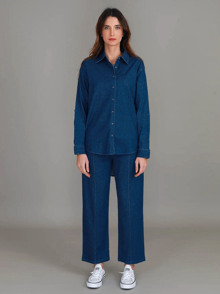 3rd Story - Croydon Denim Shirt Blue