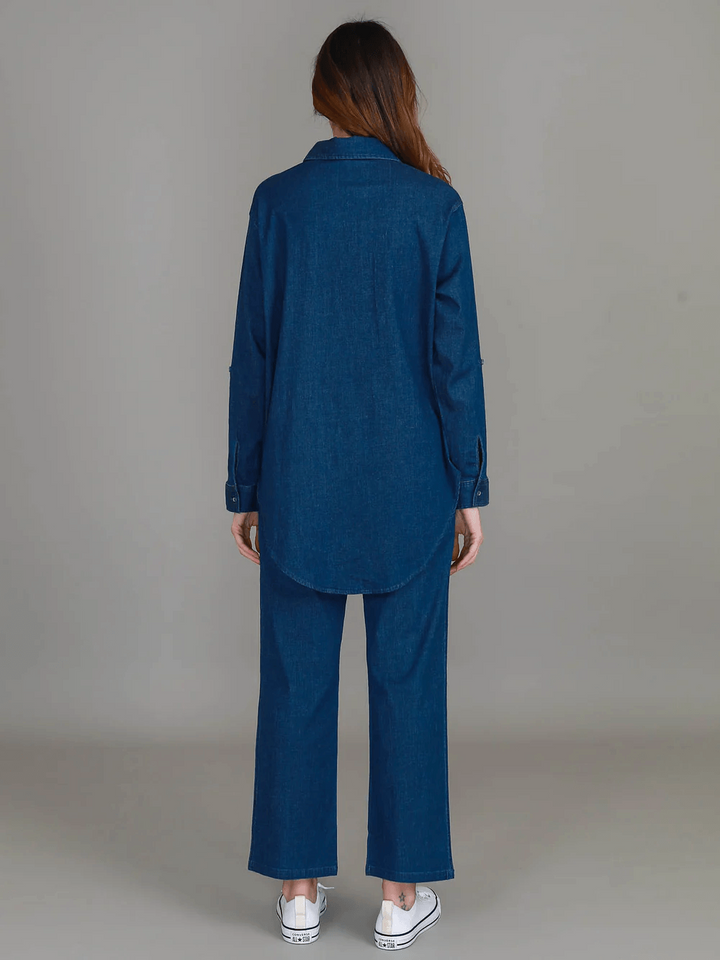 3rd Story - Croydon Denim Shirt Blue