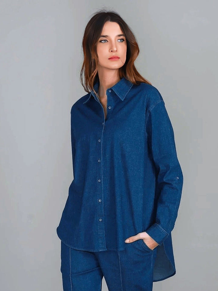 3rd Story - Croydon Denim Shirt Blue