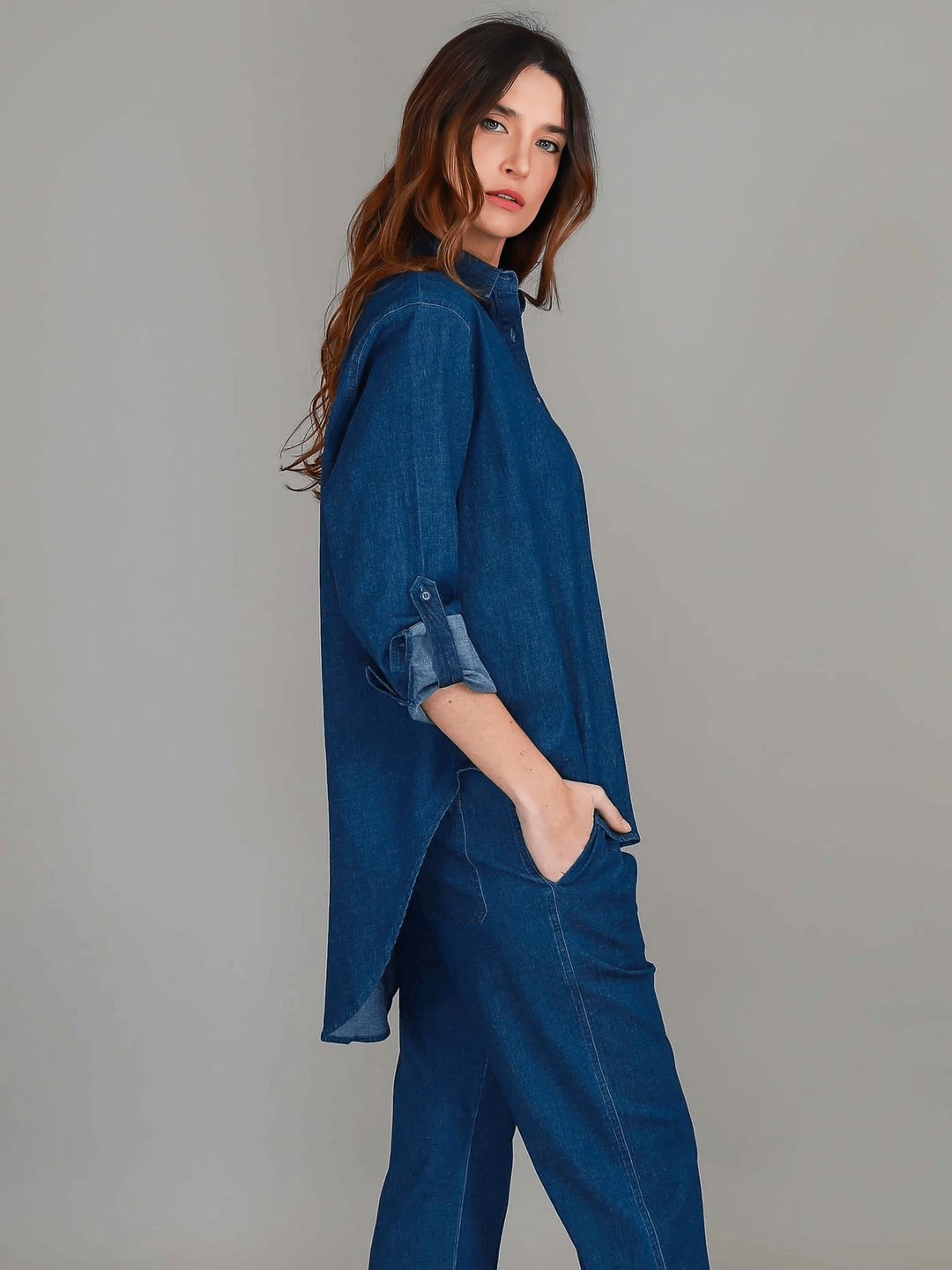 3rd Story - Croydon Denim Shirt Blue