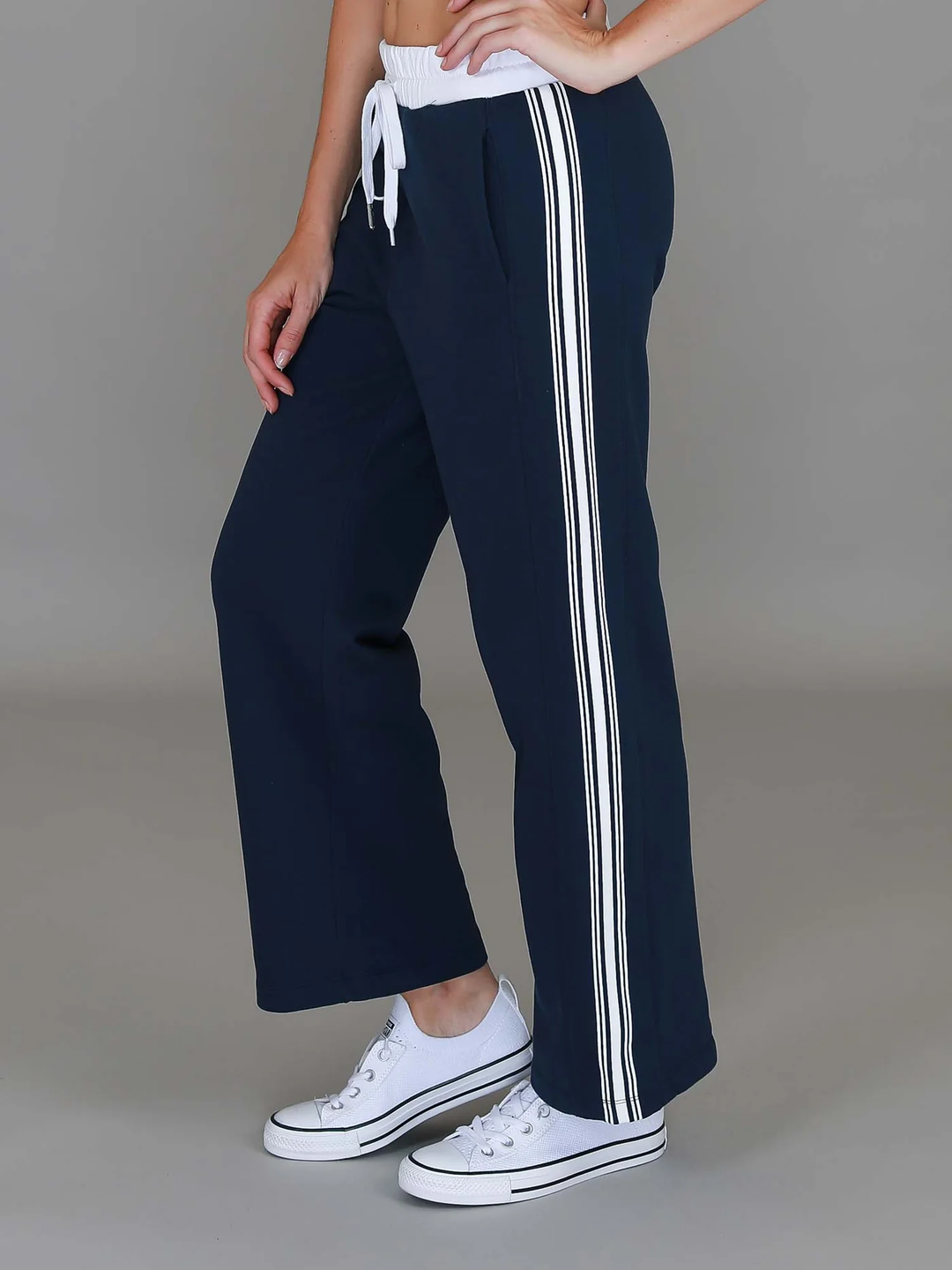 3rd Story - Delta Stripe Sweatpants Ink