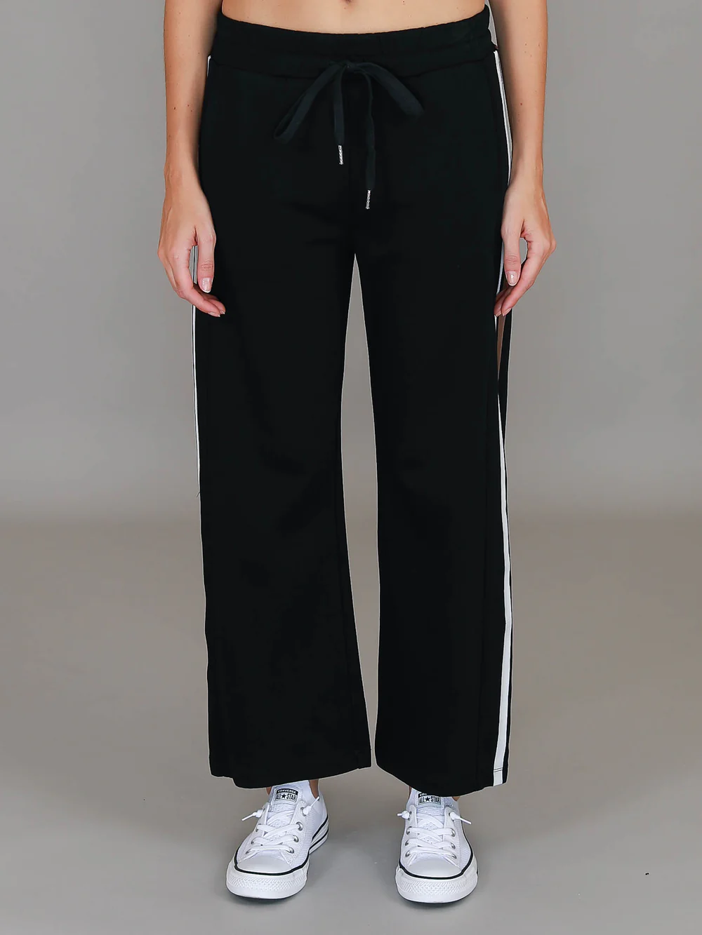 3rd Story - Di Straight Leg Sweatpants Black