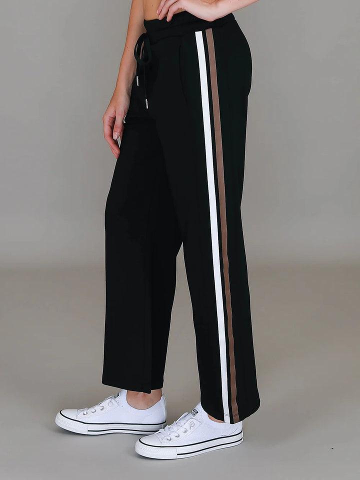 3rd Story - Di Straight Leg Sweatpants Black
