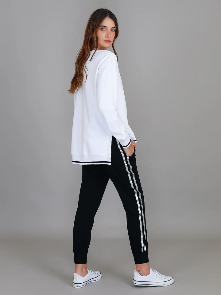 3rd Story - Lanna Logo Sweater White
