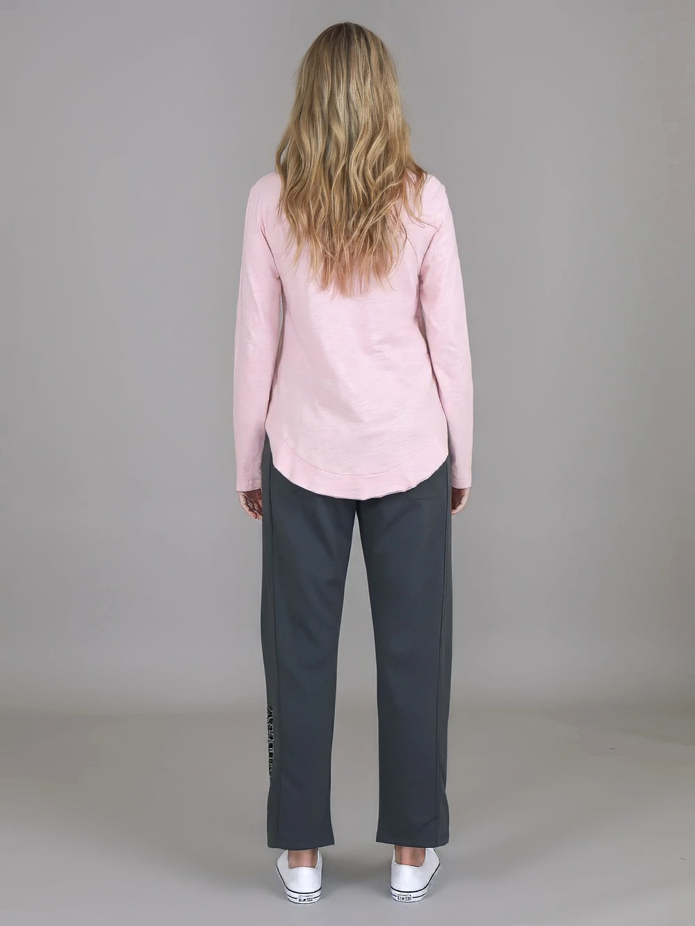 3rd Story - Mosman Long Sleeve Tee Blush Marle