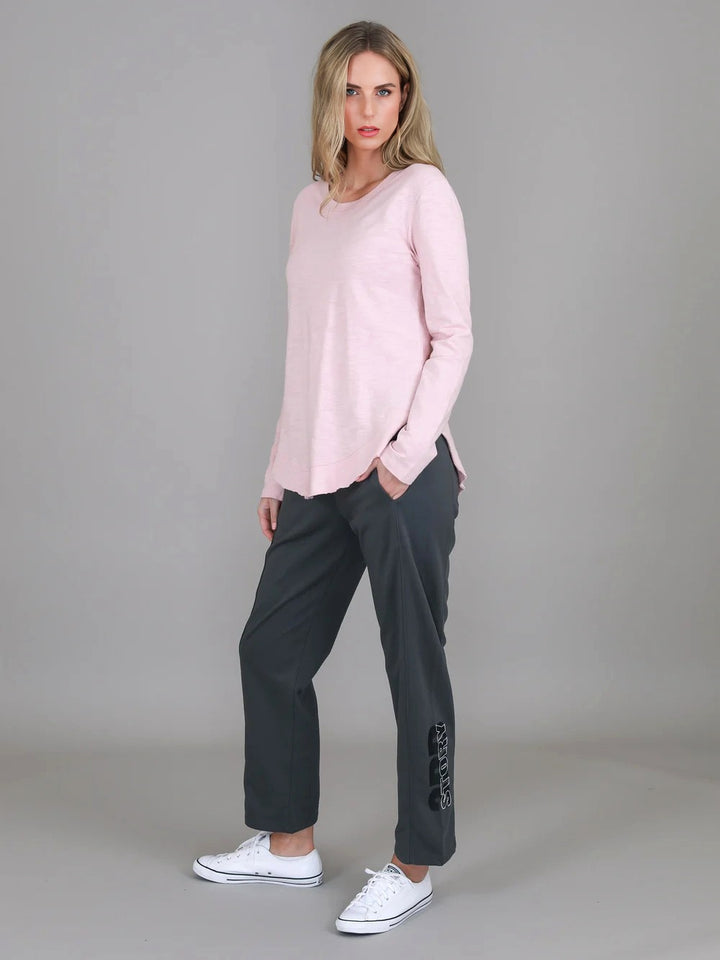 3rd Story - Mosman Long Sleeve Tee Blush Marle