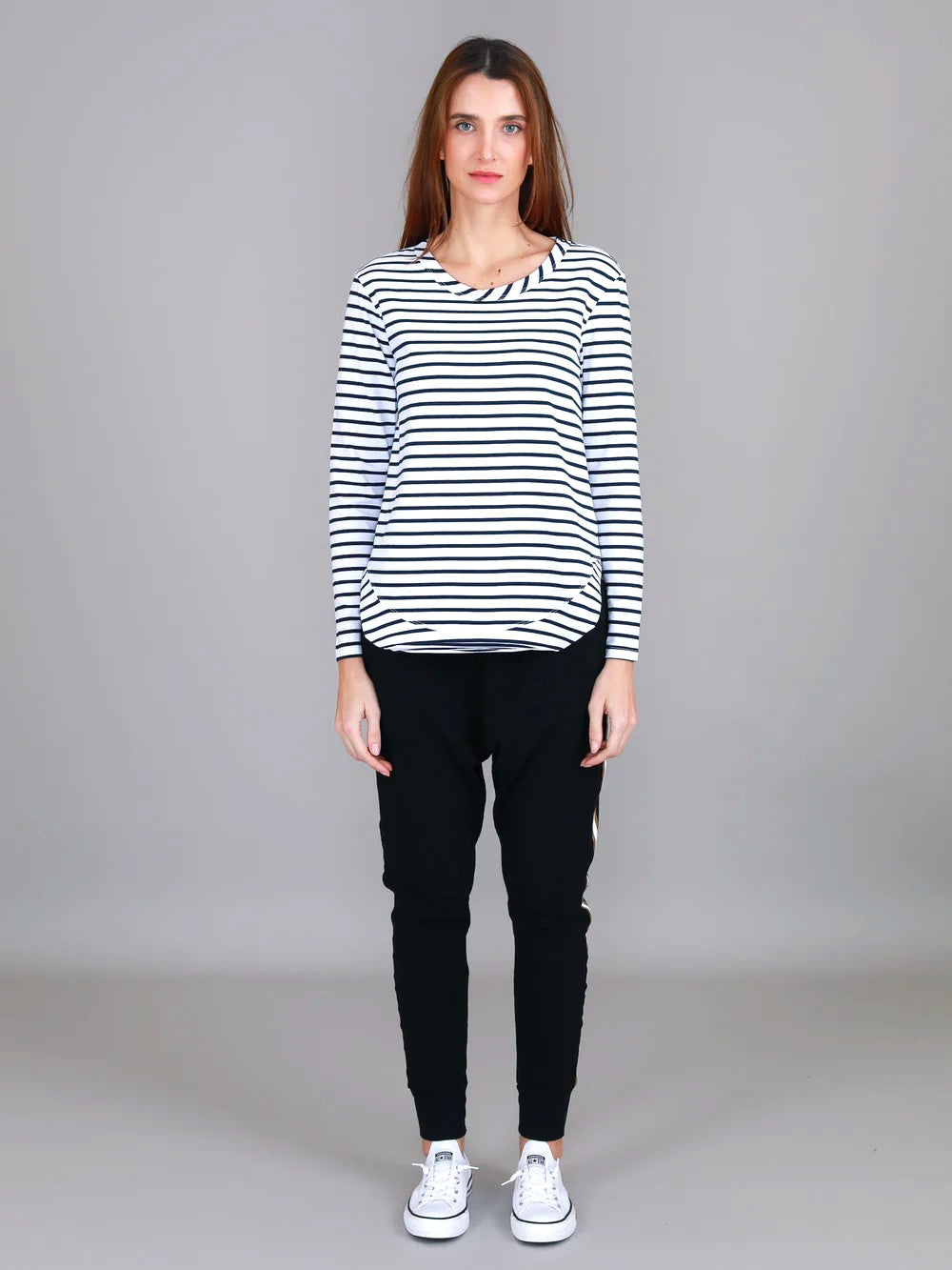 3rd Story - Mosman L/S Tee Nautic Stripe