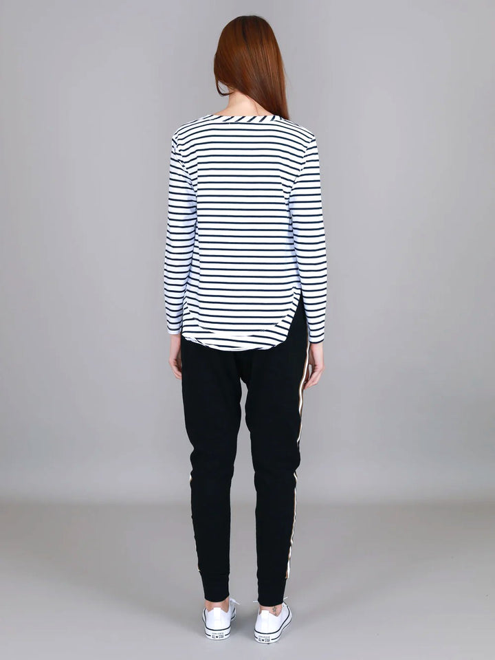 3rd Story - Mosman L/S Tee Nautic Stripe