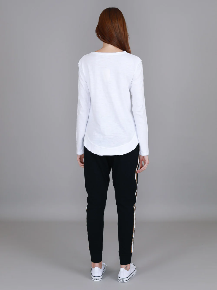 3rd Story - Mosman Long Sleeve Tee White