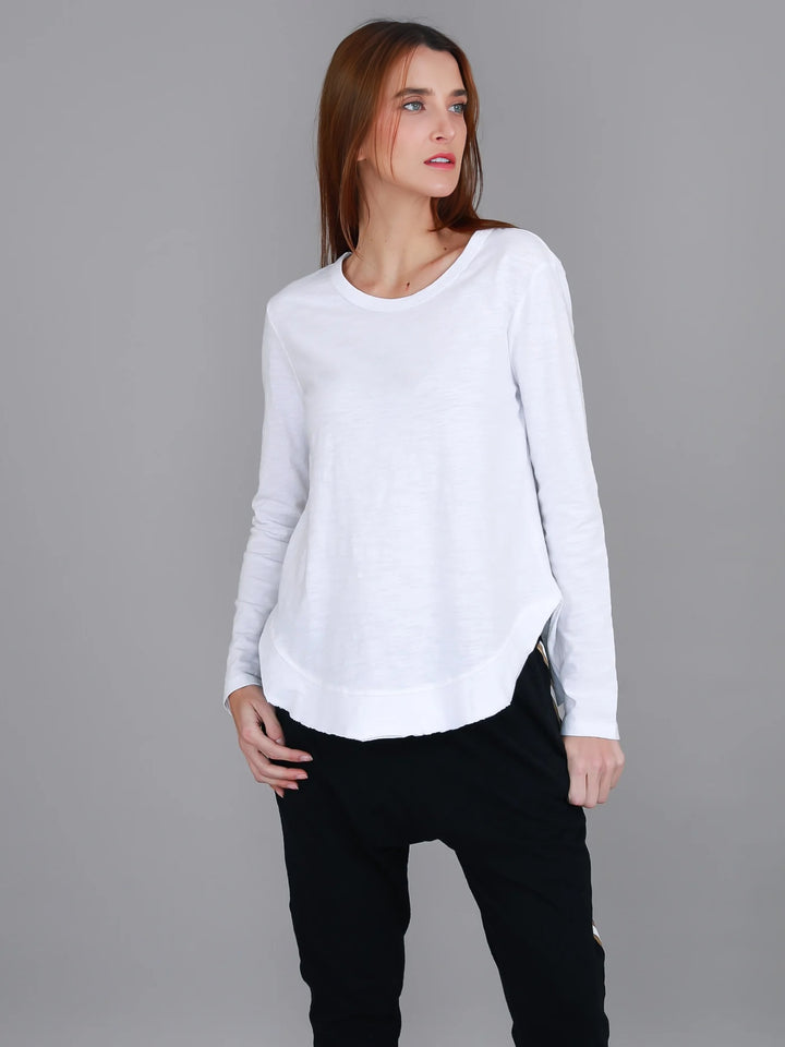 3rd Story - Mosman Long Sleeve Tee White