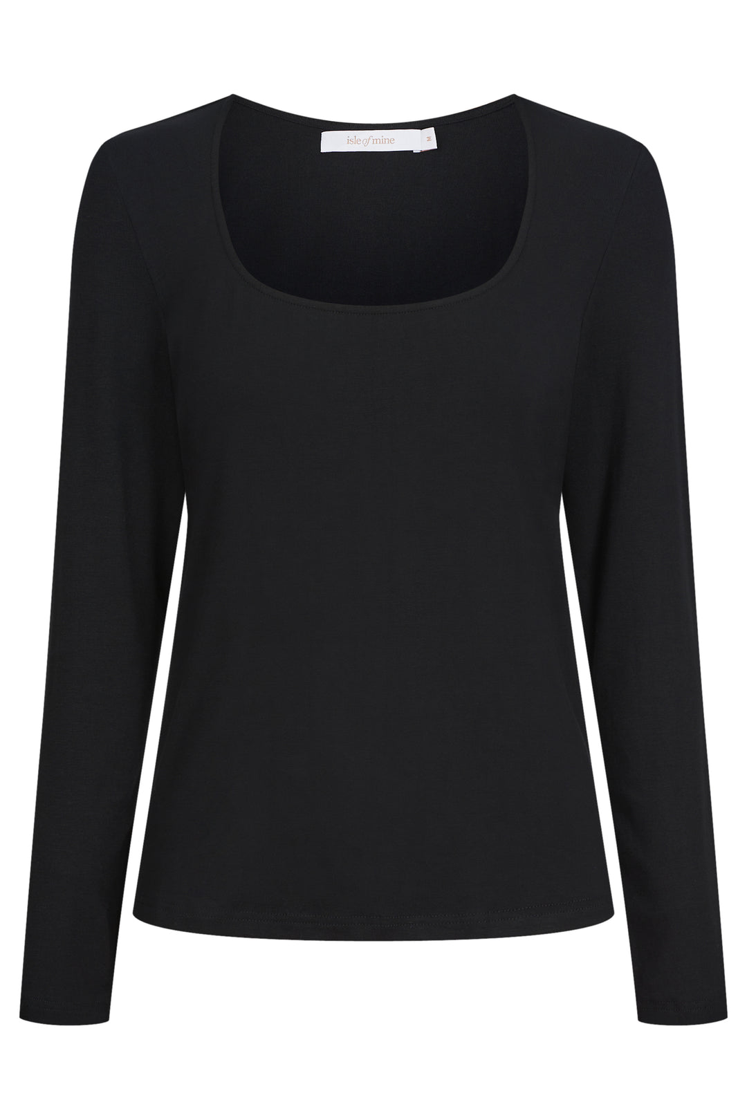 Isle Of Mine - Naria Scoop Neck Top Onyx