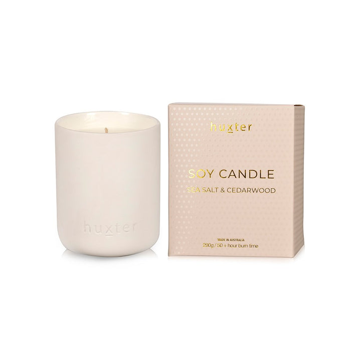 Huxter - Sea Salt & Cedarwood Candle