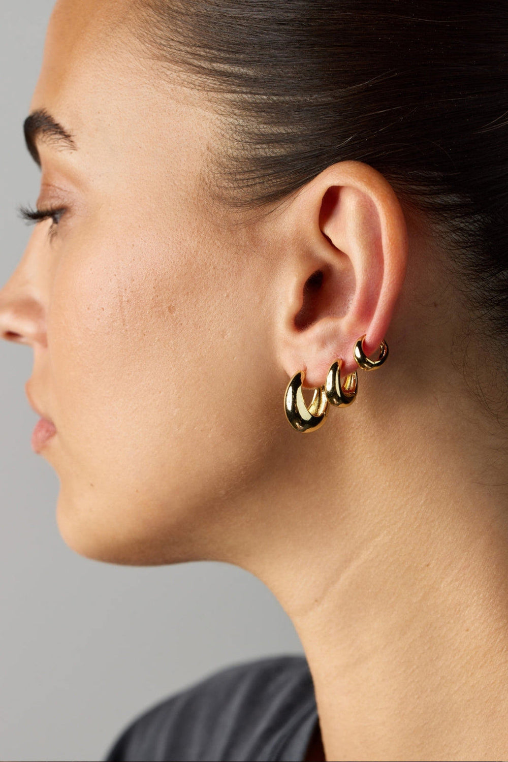 Zafino - Steph Hoop Earrings Gold