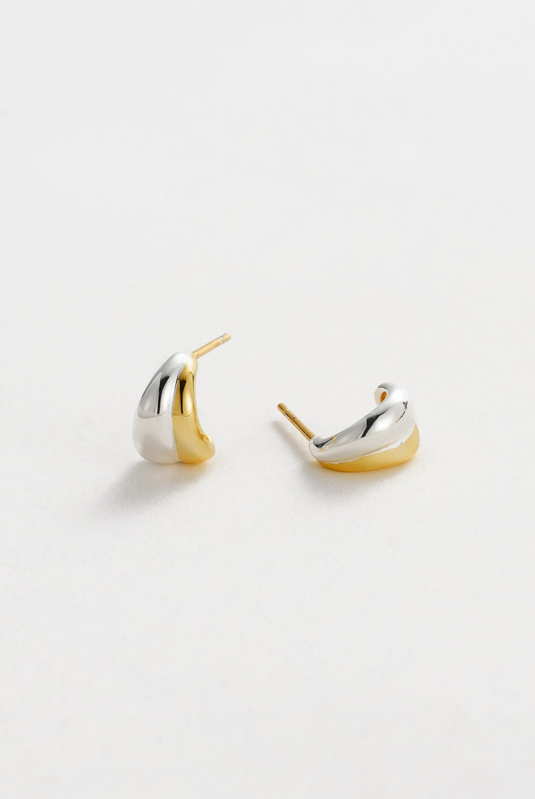 Zafino - Mia Huggie Earrings Gold / Silver