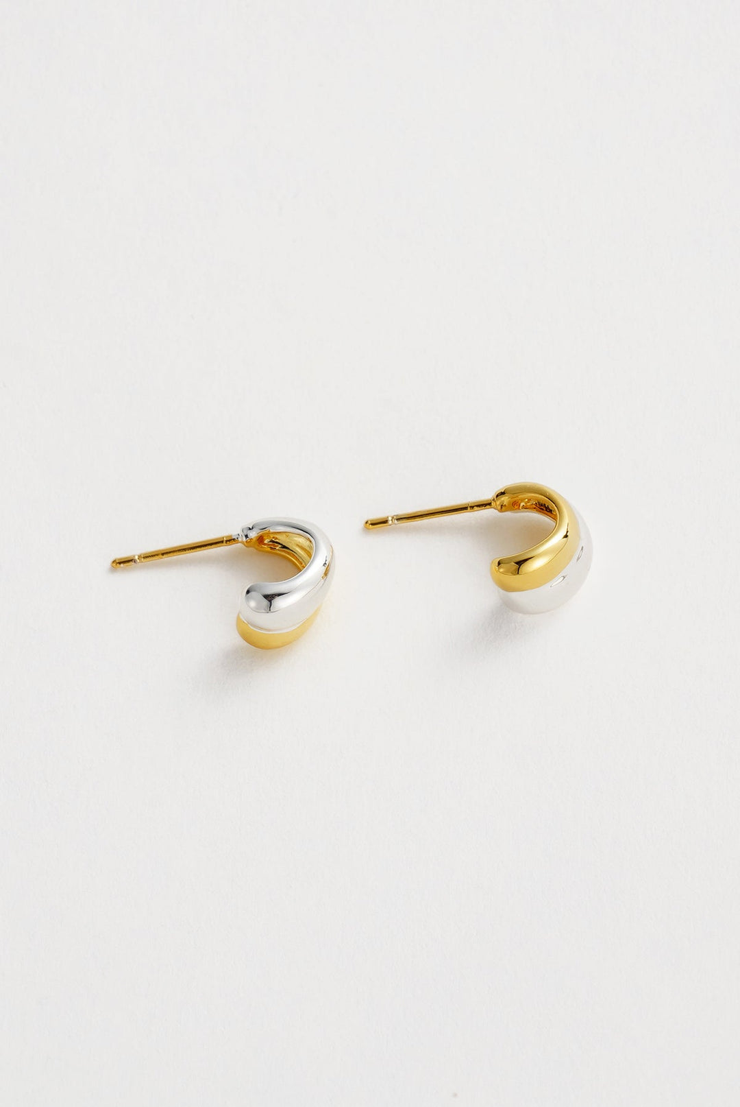 Zafino - Mia Huggie Earrings Gold / Silver
