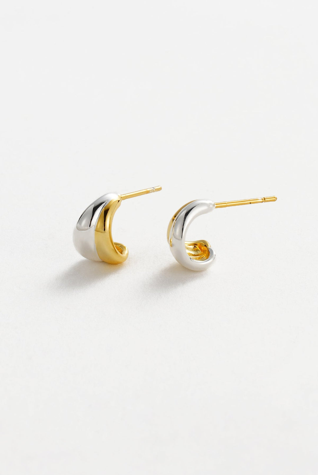 Zafino - Mia Huggie Earrings Gold / Silver