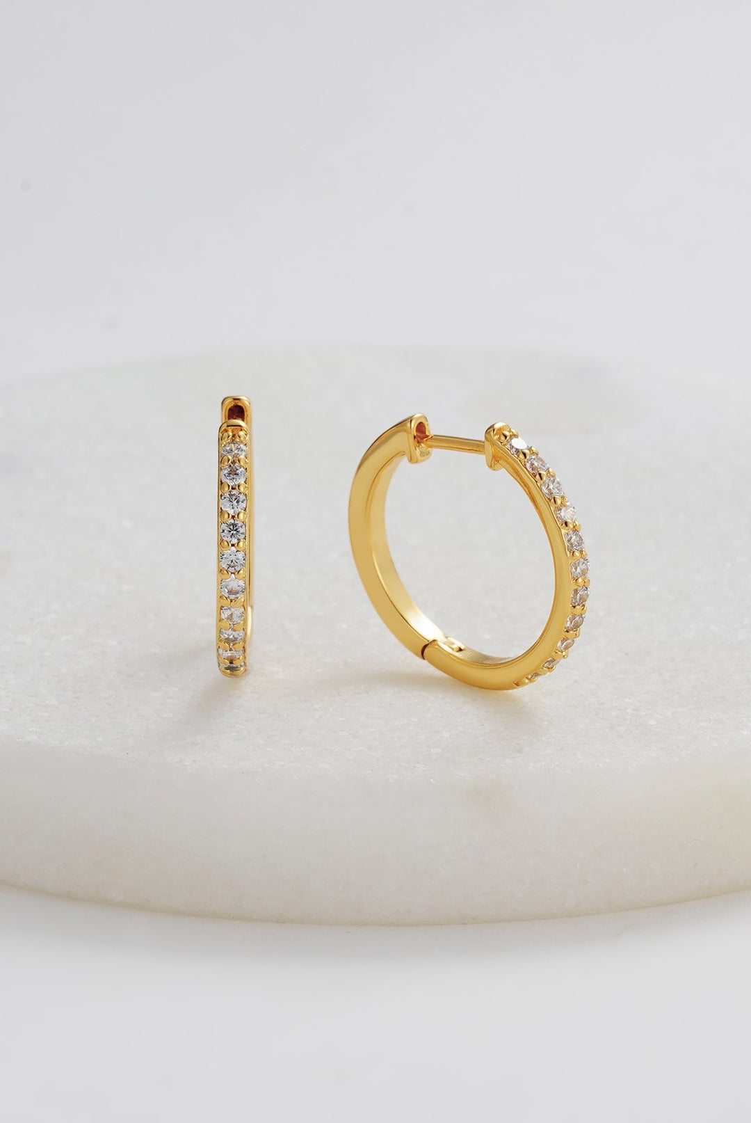 Zafino - Catalina Hoop Earrings Gold
