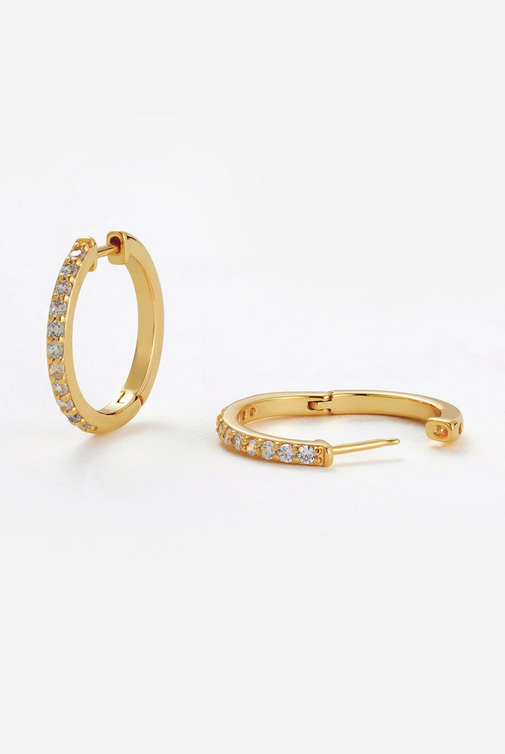 Zafino - Catalina Hoop Earrings Gold