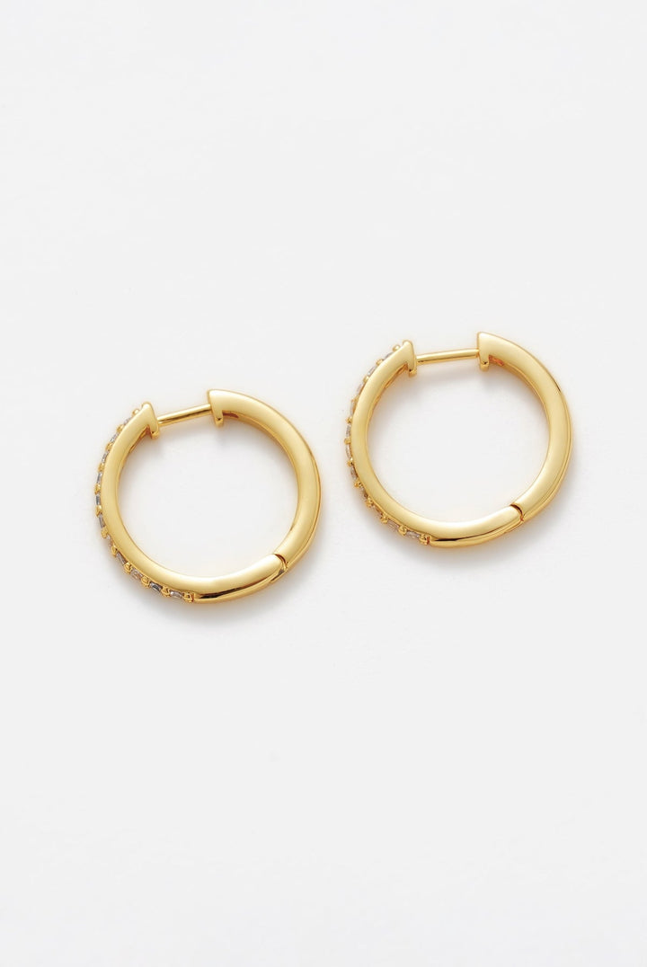 Zafino - Catalina Hoop Earrings Gold