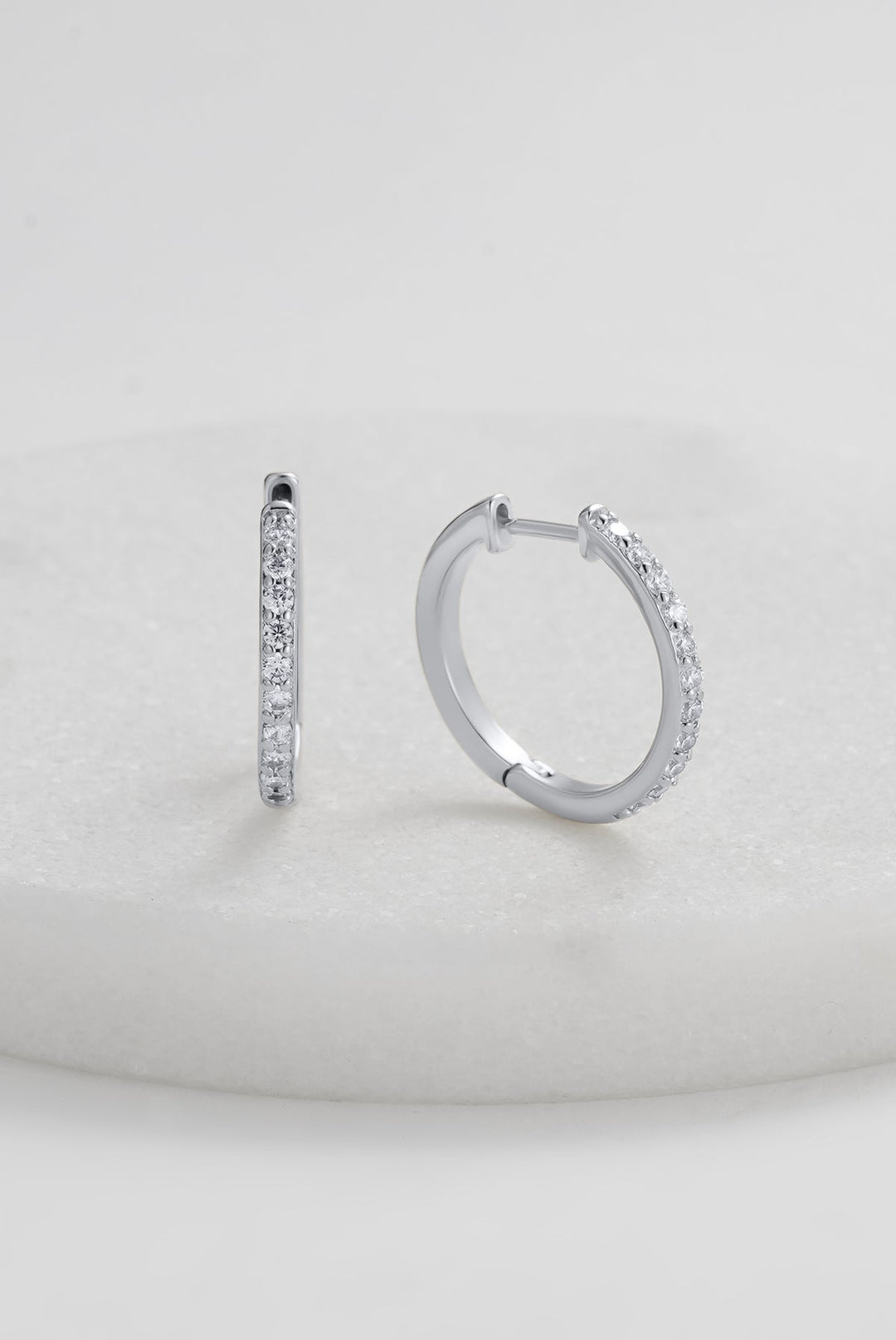 Zafino - Catalina Hoop Earrings Silver