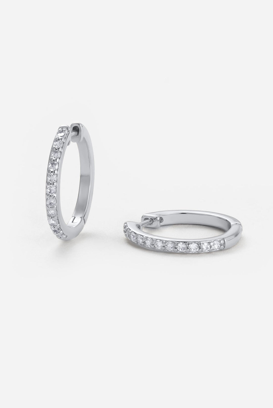 Zafino - Catalina Hoop Earrings Silver