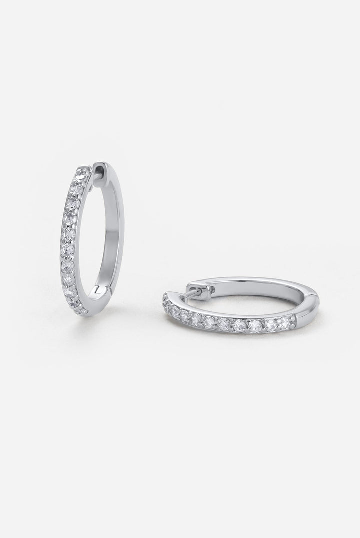 Zafino - Catalina Hoop Earrings Silver