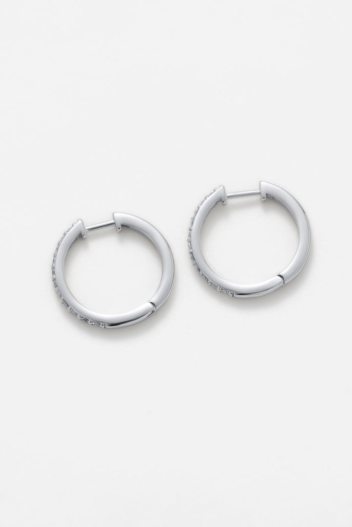 Zafino - Catalina Hoop Earrings Silver