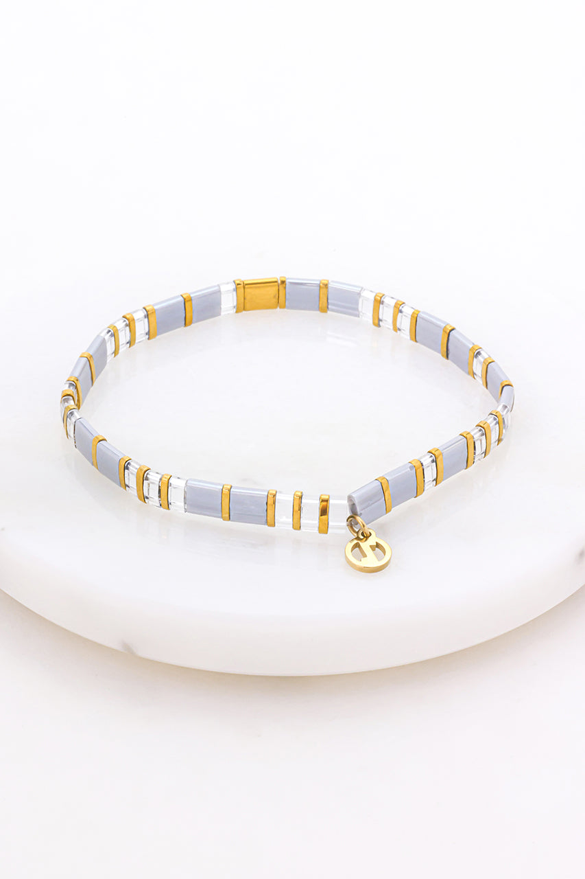 Zafino - Tile Bracelet Mist / Gold