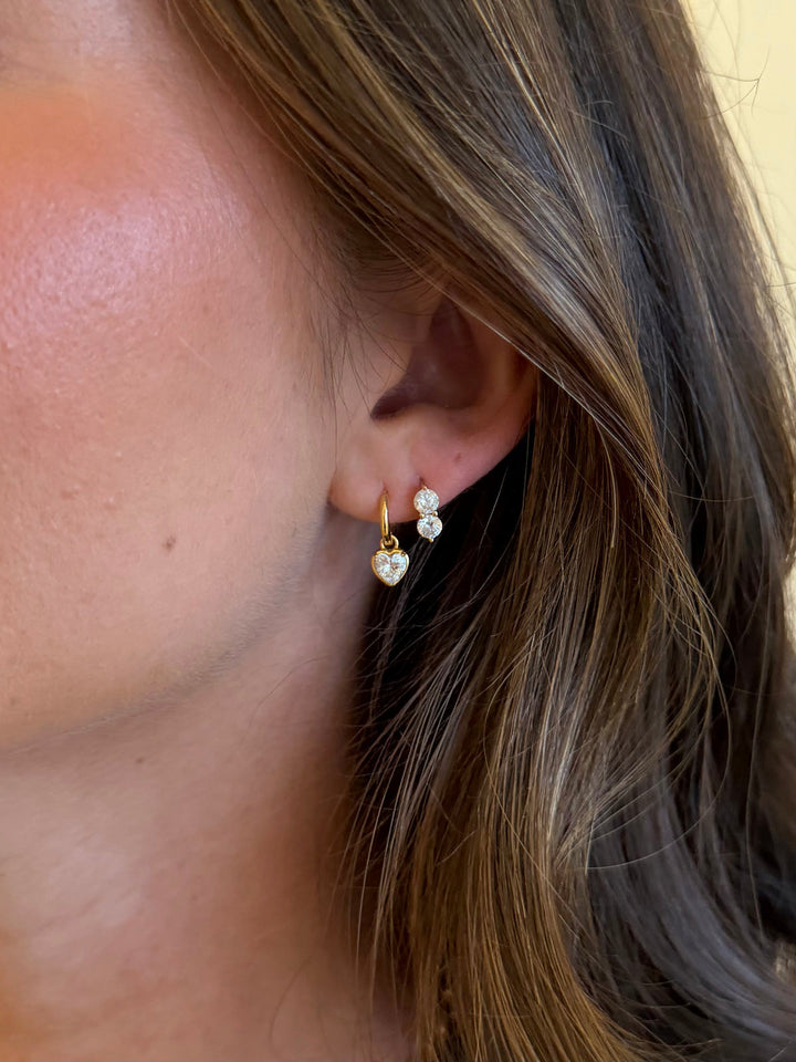 Zafino - Amor Earrings Gold