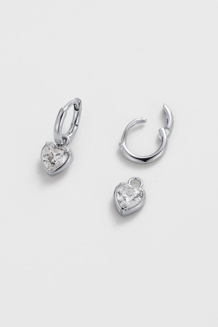 Zafino - Amor Earrings Silver