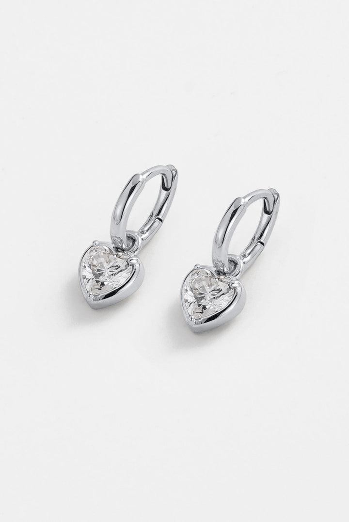 Zafino - Amor Earrings Silver