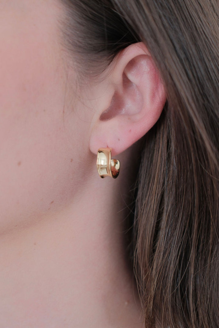 Zafino - Nina Hoop Earrings Gold