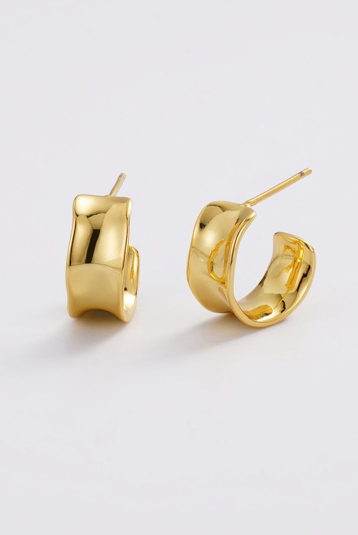Zafino - Nina Hoop Earrings Gold