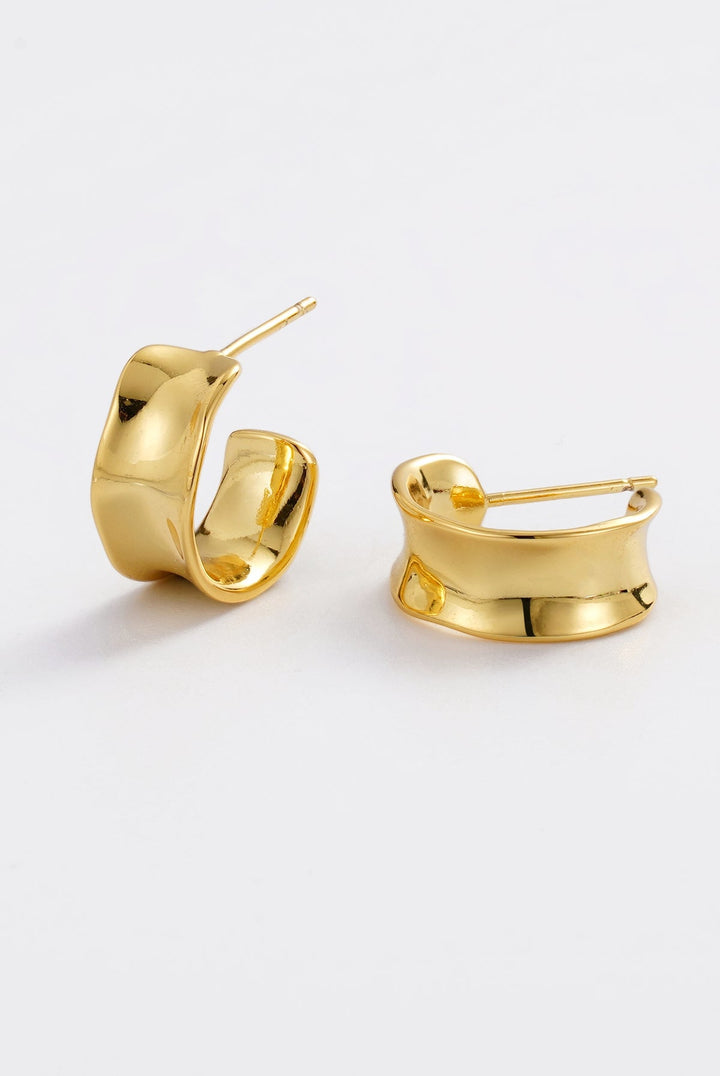 Zafino - Nina Hoop Earrings Gold