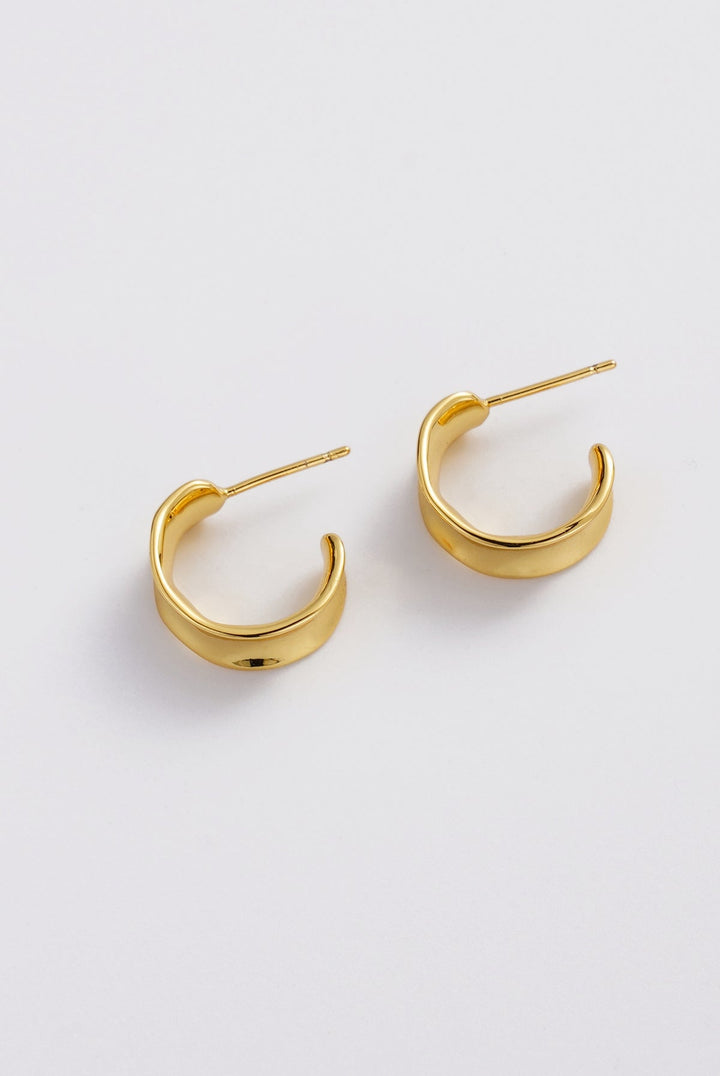 Zafino - Nina Hoop Earrings Gold