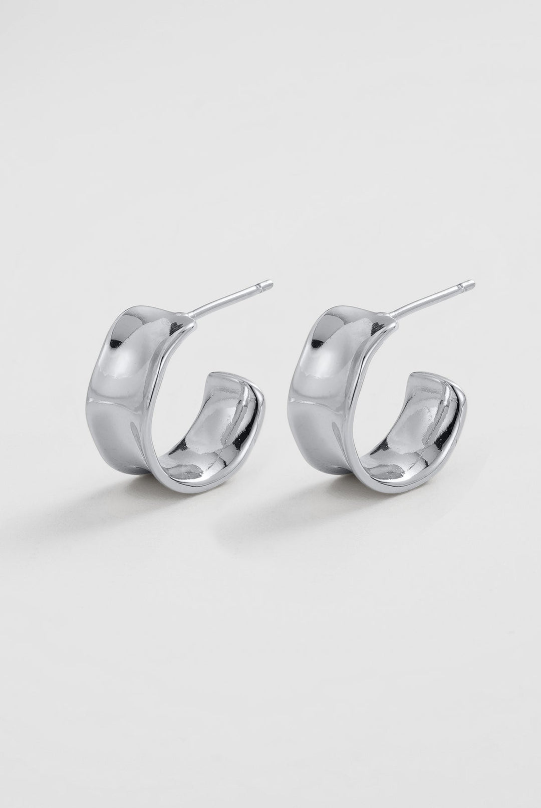 Zafino - Nina Hoop Earrings Silver