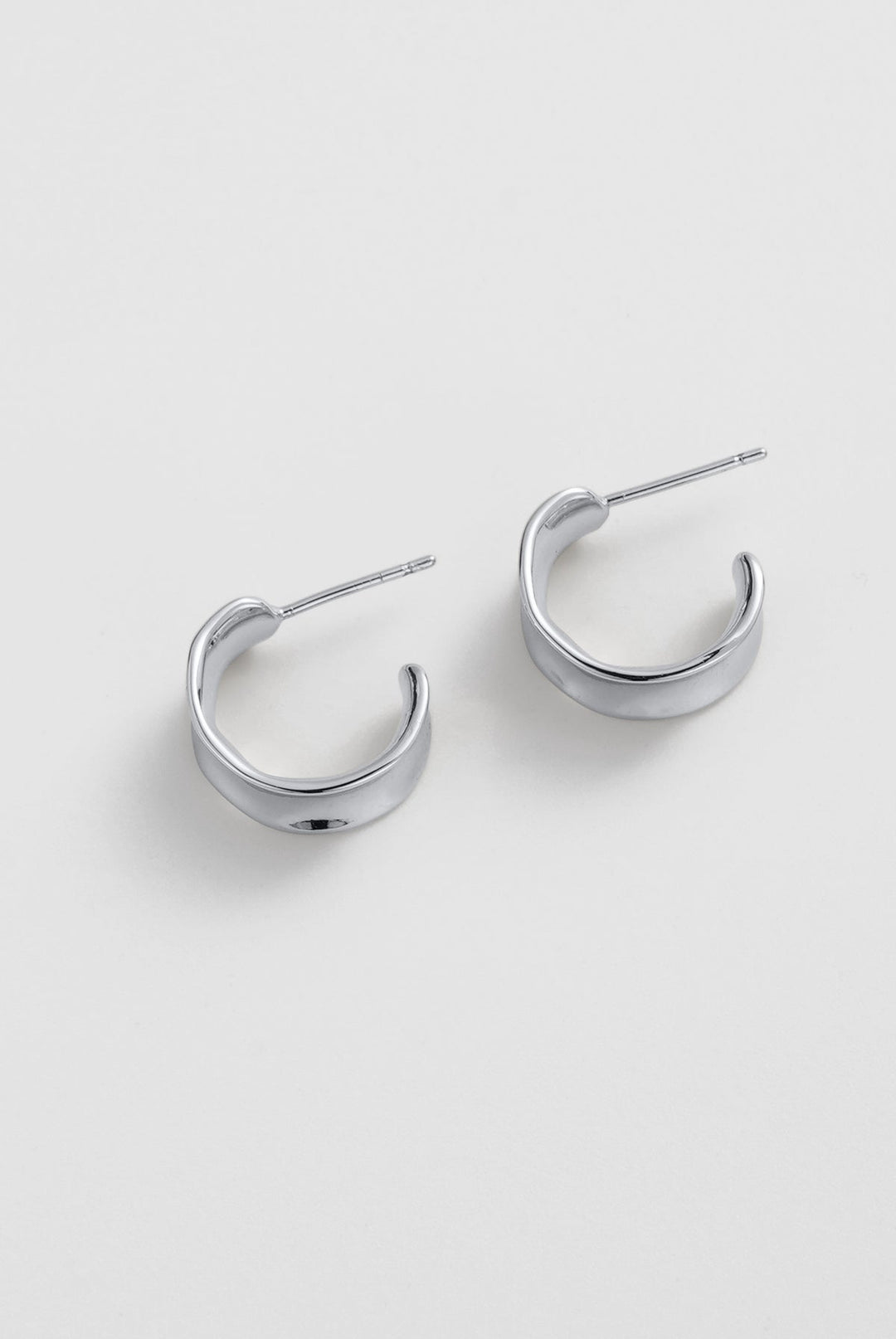 Zafino - Nina Hoop Earrings Silver