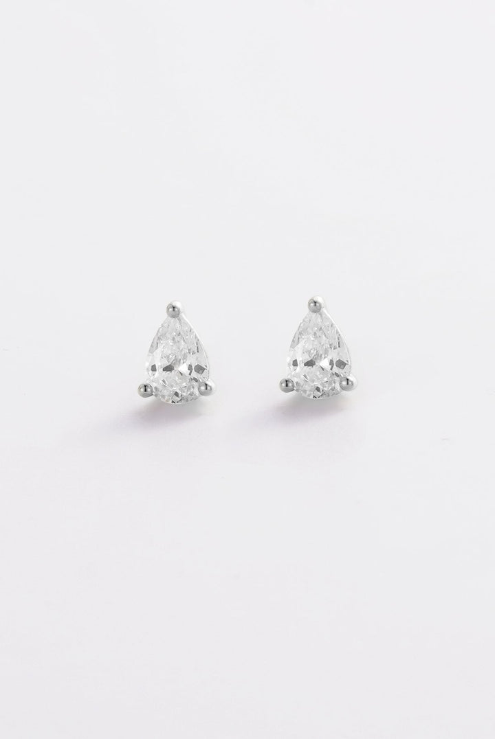Zafino - Esther Stud Earrings Silver