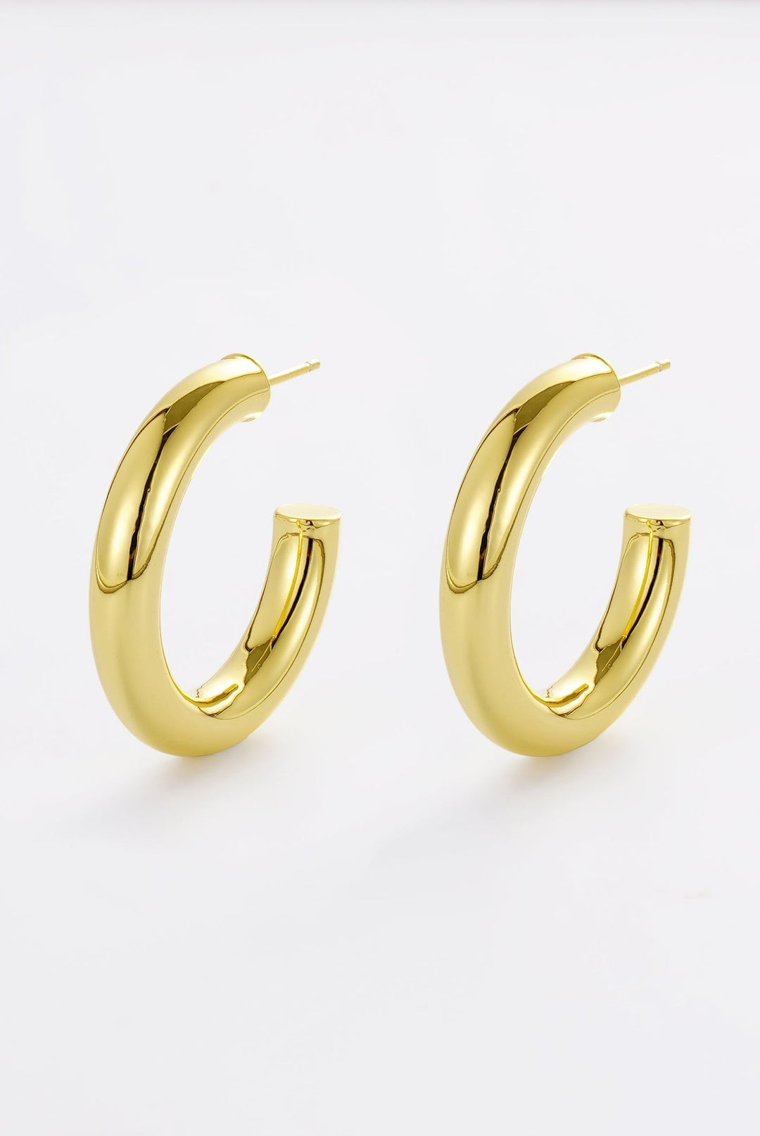 Zafino - Lina Large Hoop Earrings Gold