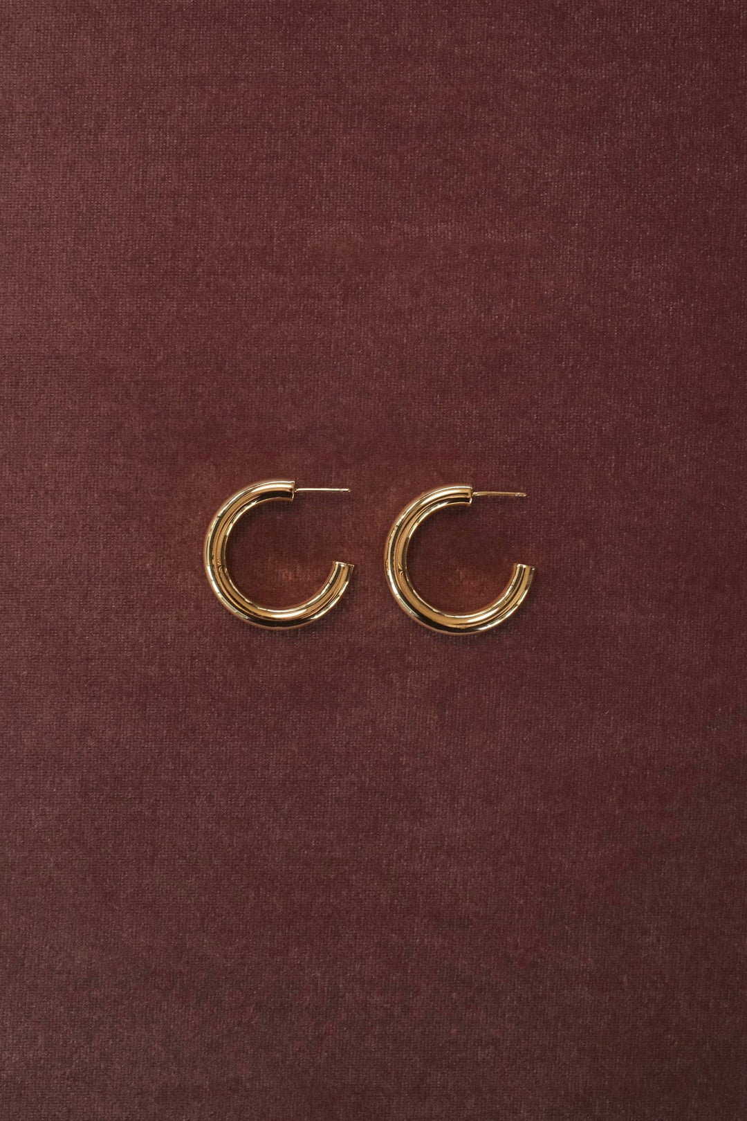 Zafino - Lina Large Hoop Earrings Gold