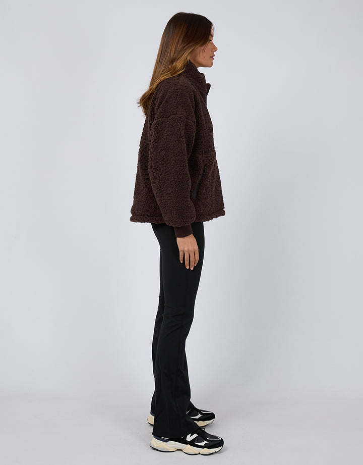 All About Eve - Amara Quarter Zip Teddy Brown